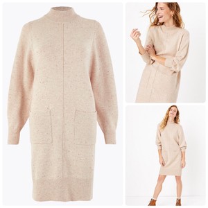 oatmeal jumper dress