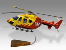 Airbus Helicopters BK117 Lifesaver Rescue Desk Wood New Model Large Scale 1/24