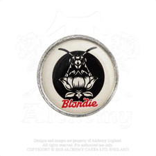 BLONDIE alchemy pin badge - just over 1" long