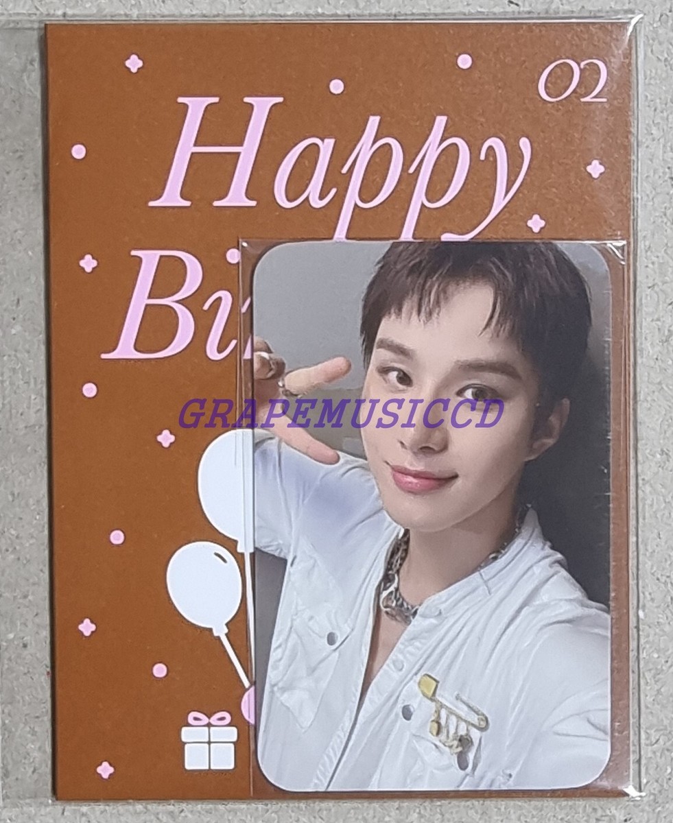 JUNGWOO NCT 127 SMTOWN OFFICIAL MD 2023 ARTIST BIRTHDAY CARD