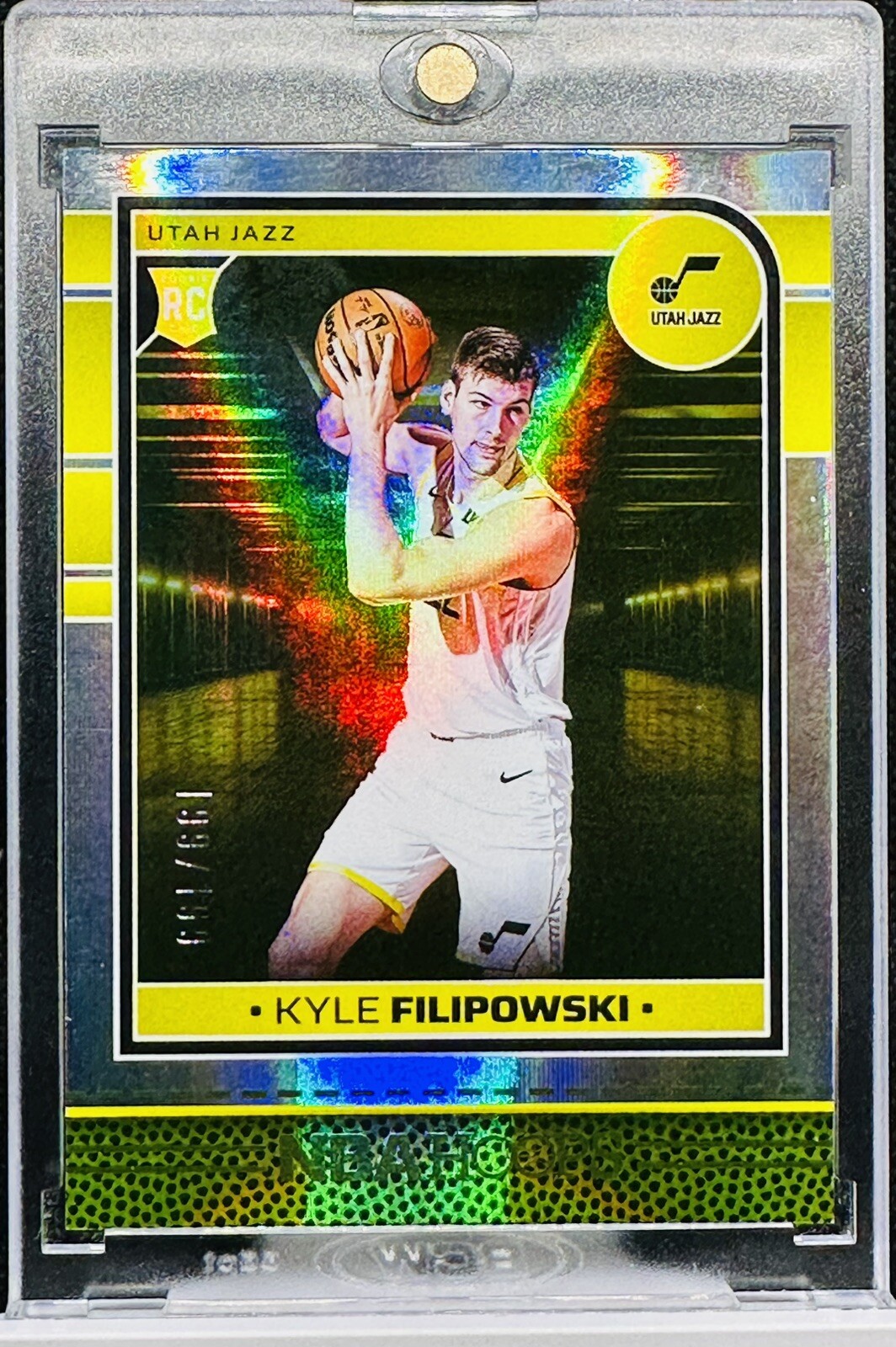 /199 Kyle Filipowski 2024-25 NBA Hoops RC Rookie Premium Box Set SILVER FOIL 262