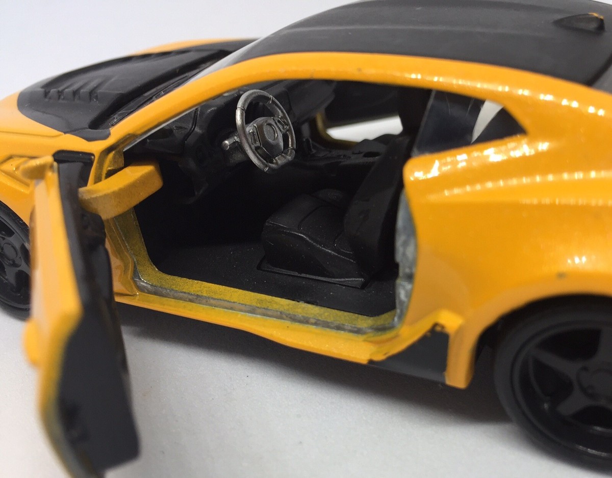 Jada Toys Transformers Bumble Bee 2016 Chevy Camaro Diecast