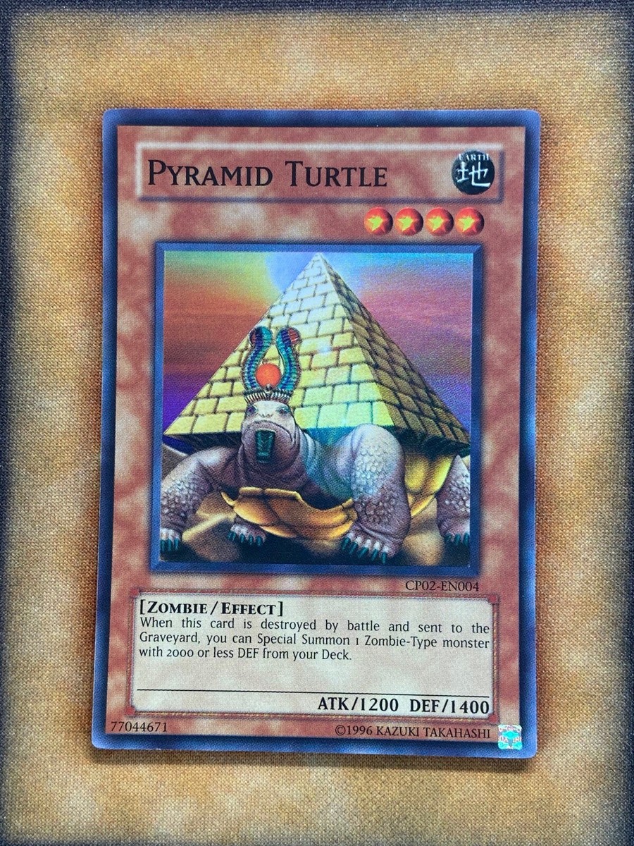 Yugioh Pyramid Turtle CP02-EN004 Super Rare LP | eBay