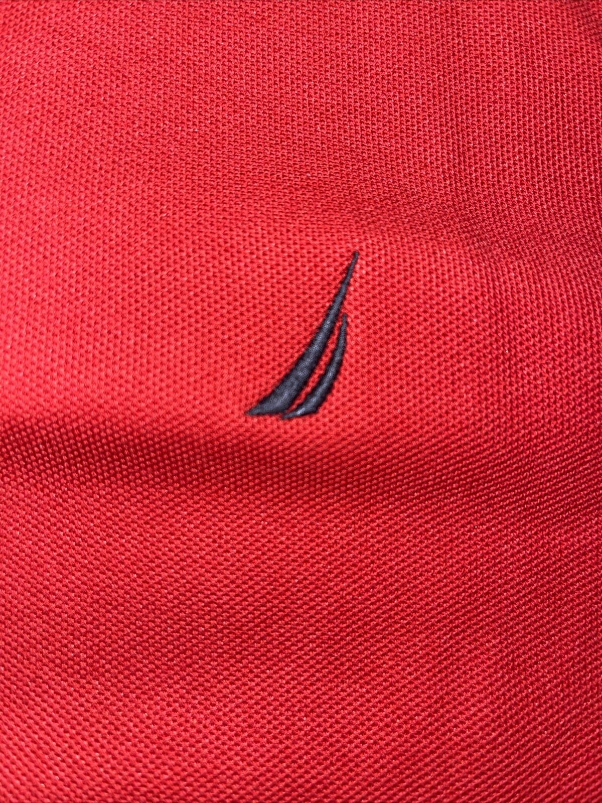 Nautica Performance Deck Shirt Sz 2XL red used - image 7