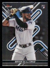2022 Finest #24 Bryan De La Cruz RC