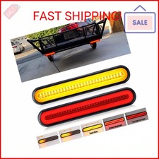 2 Pack 9" LED Trailer Tail Light Bar  Brake Stop Turn Signal Lights Assembly I