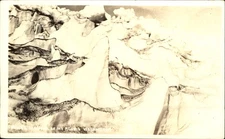 RPPC Glaciers on Mt Adams Washington WA ~ real photo 1910-1930