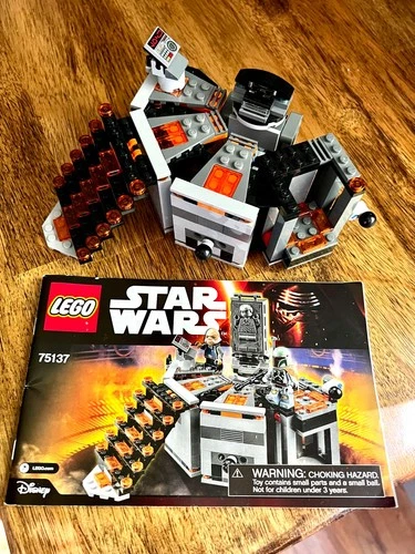 LEGO Star Wars: Carbon Freezing Chamber 75137 -Build Complete + Manual - NO FIGS