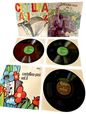 vinili 33 giri castellina pasi n 3 vinili-vol.8-vol.13-vol.14.
