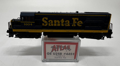 Locomotora Atlas 4451 Santa Fe GE U25B fase II #1604 - (S) #4U escala N | Zustand: Used