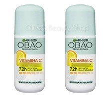 2 Garnier Obao Vitamin C  Deodorant  65g Ea. ...