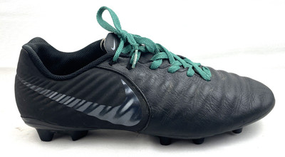 Nike Legend Academy VII 7 FG Tiempo Soccer Cleats Mens Sz 10 Black AO2596-001