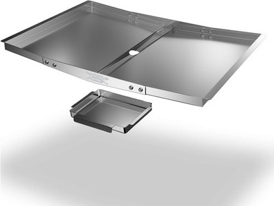 Stainless Steel Grease Tray with Catch Pan, Dyna Glo Grill Replacement Parts - U