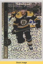 2020-21 Upper Deck Extended Series Speckled Rainbow Foil Chris Wagner READ 01ks