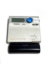 Sony MZ-R910 MD Walkman Recorder Type-R W/Battery Case Tested Japan Used F/S