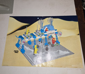 Vintage LEGO Space Supply Station Set #6930 Legoland 1983 w/Manual - READ