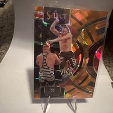 sami zayn 2024 panini select orange flash premier