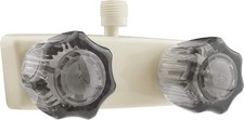 DF-SA100S-BQ Rv/Motorhome/Trailer Shower Faucet Valve Diverter with Smoked Acryl