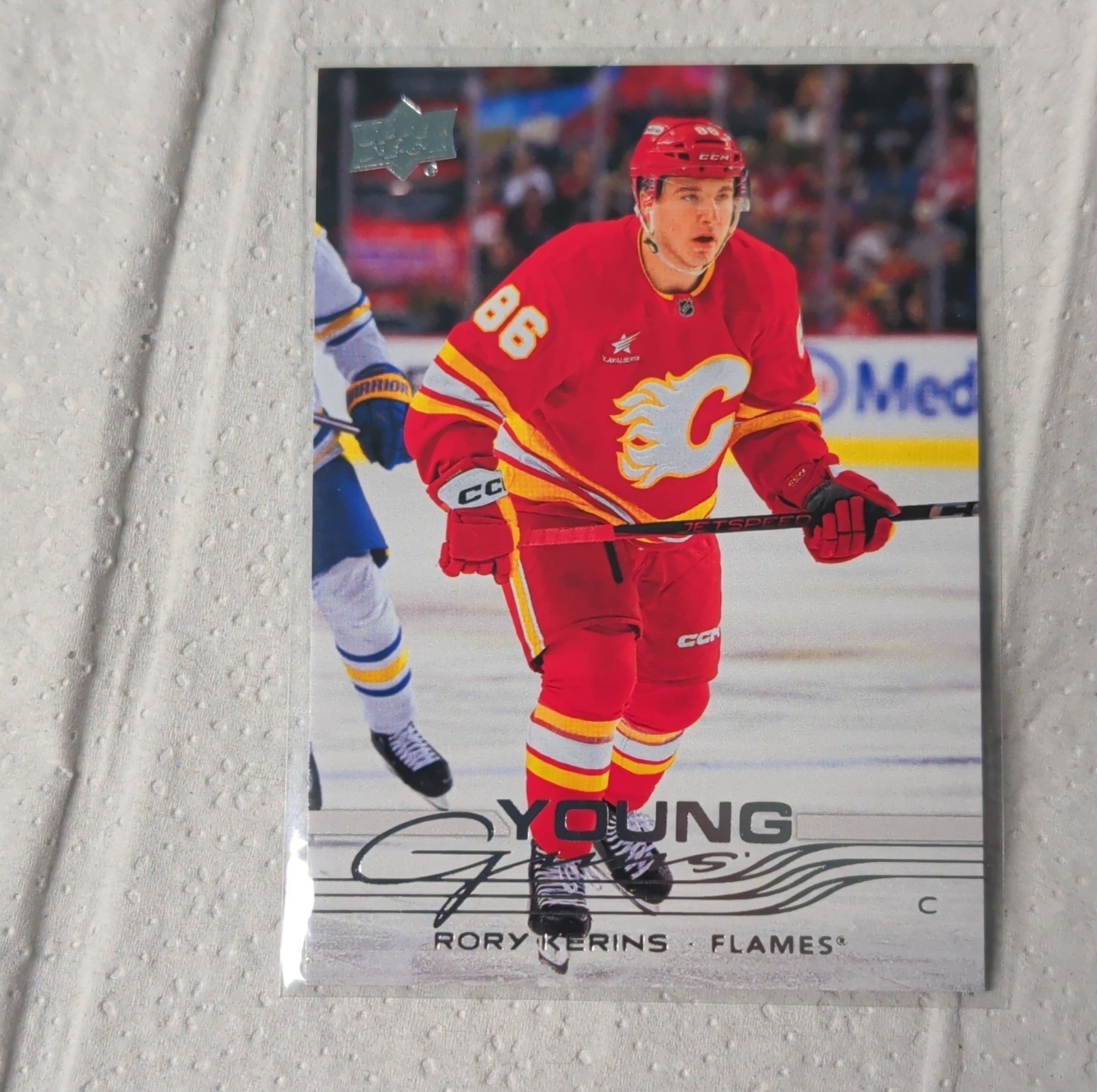 Upper Deck Young Guns Rory Kerins #235 Calgary Flames 2025-26 Series 1 NHL