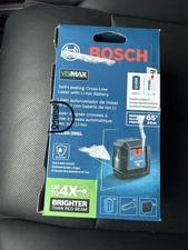 NEW -BOSCH GLL50-20G 50 Ft Green-Self-Leveling Cross-Line Laser- FREE SHIPPING