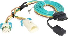 MECMO 4 Way Flat Trailer Wiring Harness for 1998-2004 Chevy S-10/GMC Sonoma...