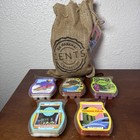 Scentsy Habana Life Wax Collection, 5 Wax Bars, Seeds & Cotton Gift Bag, New