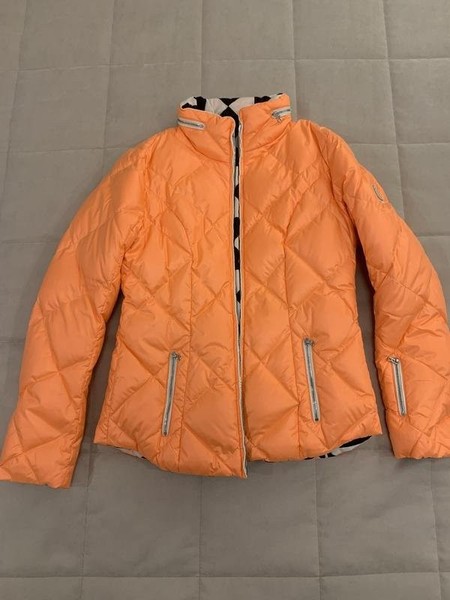 Women Bogner Jacket Orange 38 / M / 46