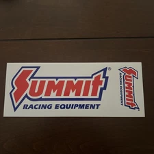 Summit Racing Equipment Decals, 2 Per Sheet, On White Background