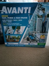 Avanti Airless Paint Primer Stain Sprayer Kit w/ powerful 3/4 HP, 3000 PSI Pump