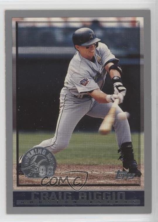 1998 Topps Opening Day Craig Biggio #144 HOF y0i