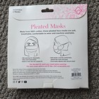 Vera Bradley Pleated Face Masks 2-Pack Adjustable Elastic Paisley Wave Blue — photo 3
