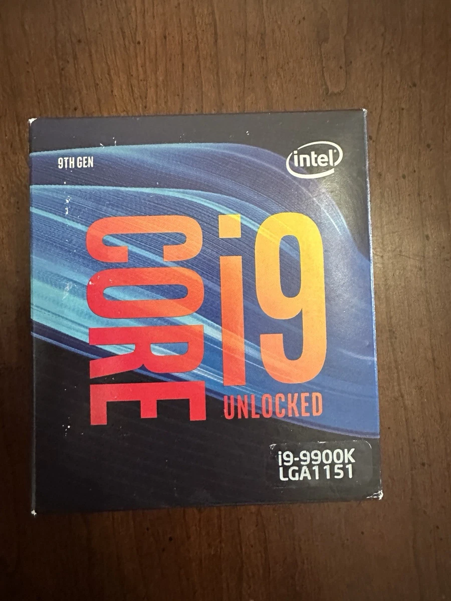 Intel Core i9-9900K Processor Model Computer Processors (CPUs) for