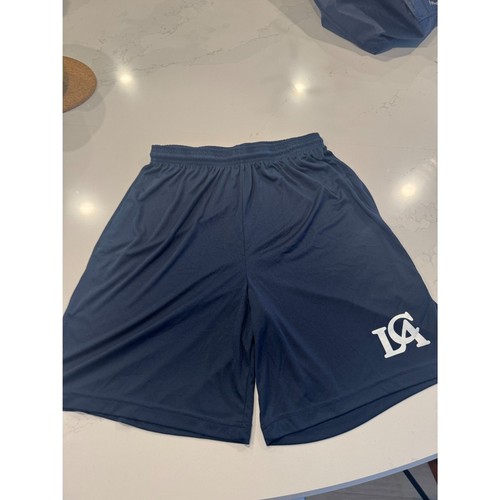 Sport-Tek Navy LCA Logo Athletic Shorts Size L