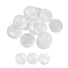 15pcs Trumpet Valve Finger Buttons Set Musical Instruments Accessories White 