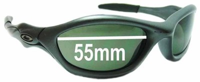 SFx Replacement Sunglass Lenses fits Oakley Unknown - 55mm Wide