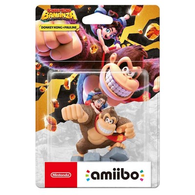 Nintendo Switch 2 Donkey Kong Bananza Collection - Donkey Kong & Pauline amiibo