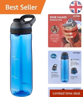 Monaco 720ml Cortland AutoSeal Trinkflasche - leicht & spülmaschinenfest