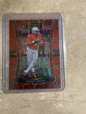 2023 Panini Select Red Laser Refractor- Justin Fields NO 38!