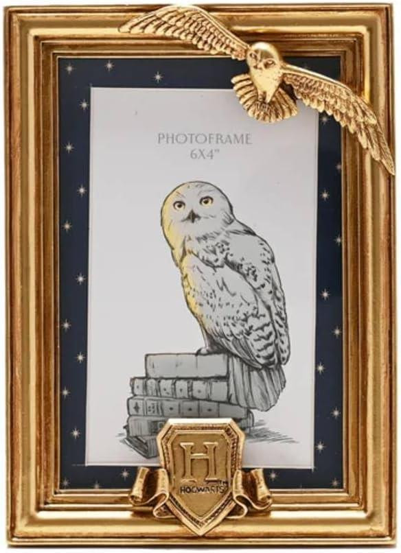 Harry Potter Wizarding World Alumni Gold Hedwig Photo Frame