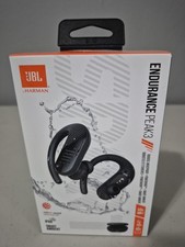 JBL Endurance Peak 3 True Wireless Bluetooth In-Ear Headphones Black, Brand New