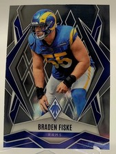2025 PHOENIX BRADEN FISKE FOOTBALL CARD LA RAMS NFL 82 panini
