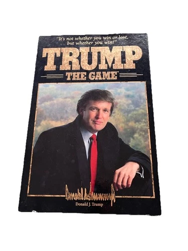 Vtg 1989 Donald TRUMP The Board GamePresident Trump Collectibles Milton Bradley