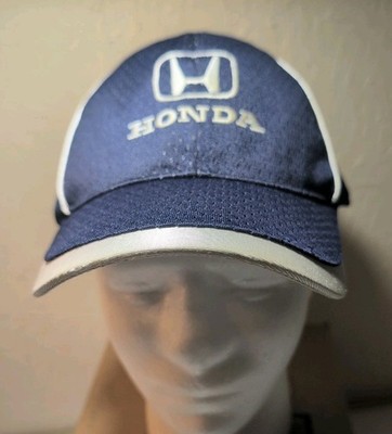 Honda Officially Licensed VTG Dealership Trucker Hat Dark Blue Y2K Classic Logo