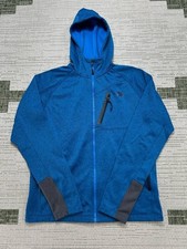 The North Face Hoodie Mens Medium Blue Full Zip Fleece
