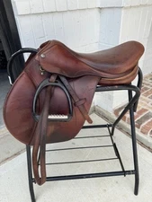 17" R Pessoa XCH Rodrigo English Hunter/Jumper Saddle Adjustable Tree