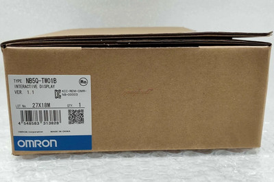 One Omron NB5Q-TW01B-V1 HMI Touch Panel New NB5QTW01BV1