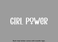 Girl Power Vinyl Stickers Girl Power Vinyl Stickers