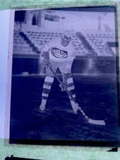 1920/30S NHL HOCKEY NEGATIVE GEORGE OWEN BOSTON GARDEN BRUINS PHOTO AHL OHL WHA