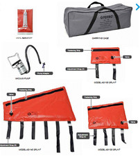 Ferno Vacuum Splint Kit / Model AS-190 / Short / Long Arm / Leg / Vacuum Splint