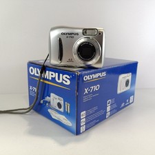 Olympus X-710 4.0MP Digital Camera In Original Box + XD Card Olympus Digital